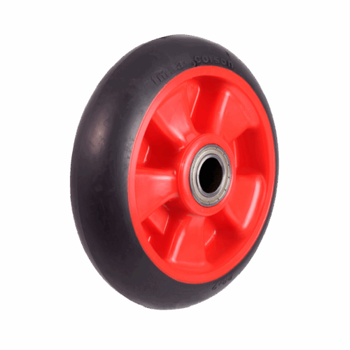 RUEDAS PB: 6012929 - RUEDA 8 X 2 1/4 -PB / BP-25-RE-NE-RIN ROJO  BAL 6005