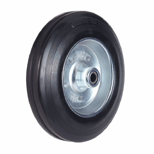 RUEDAS AF: 6018650 - RUEDA 8 X 1 3/4-AF/ RA-3/4-PL-NE-CENTRADA