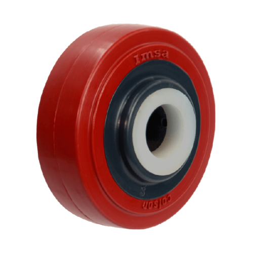 RUEDAS PU: 6010850 - RUEDA 4 X 1 1/8 -PU/ BN-3/4-PL-MR