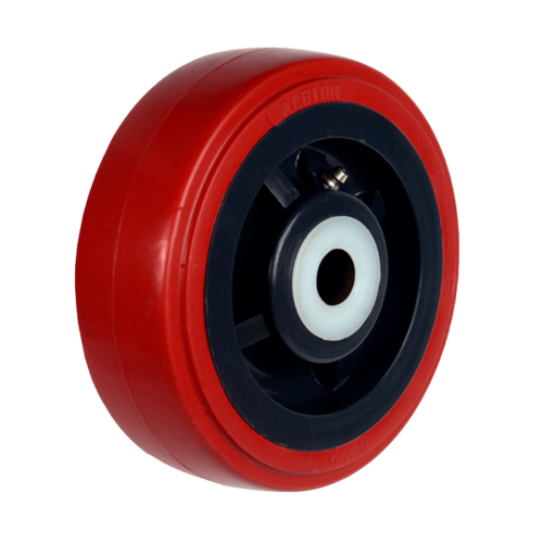 RUEDAS PU: 6011040 - RUEDA 6 X 2 -PU/ BN-3/4-PL-MR