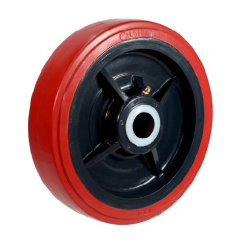 RUEDAS PU: 6011190 - RUEDA 8 X 2 -PU/ BN-1-PL-MR