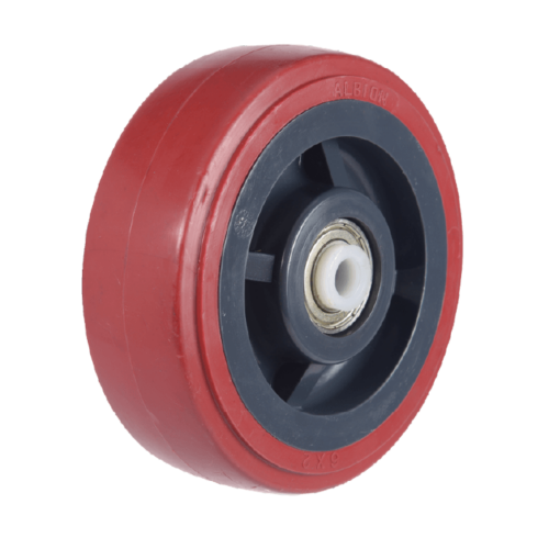 RUEDAS PU: 6016860 - RUEDA 6 X 2 -PU/ BP-1/2-PL-MR